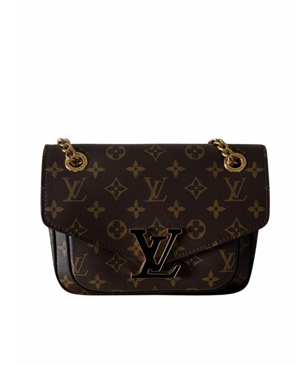 LOUIS VUITTON Коричневая сумка через плечо, фото 1