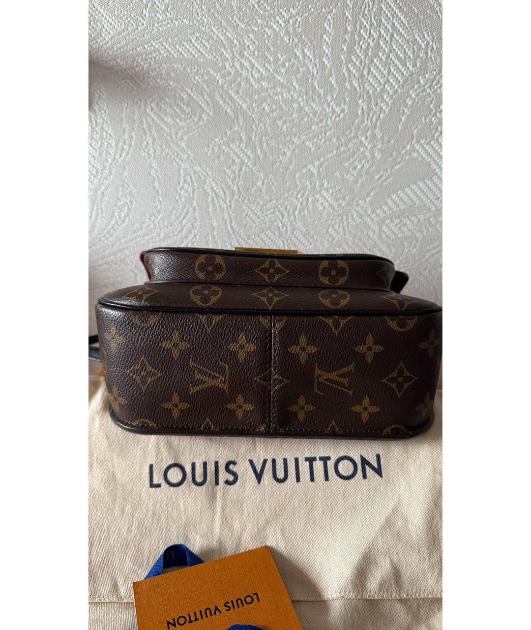 LOUIS VUITTON Коричневая сумка через плечо, фото 2