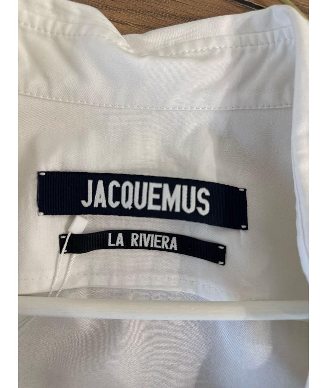 JACQUEMUS Белая рубашка, фото 3