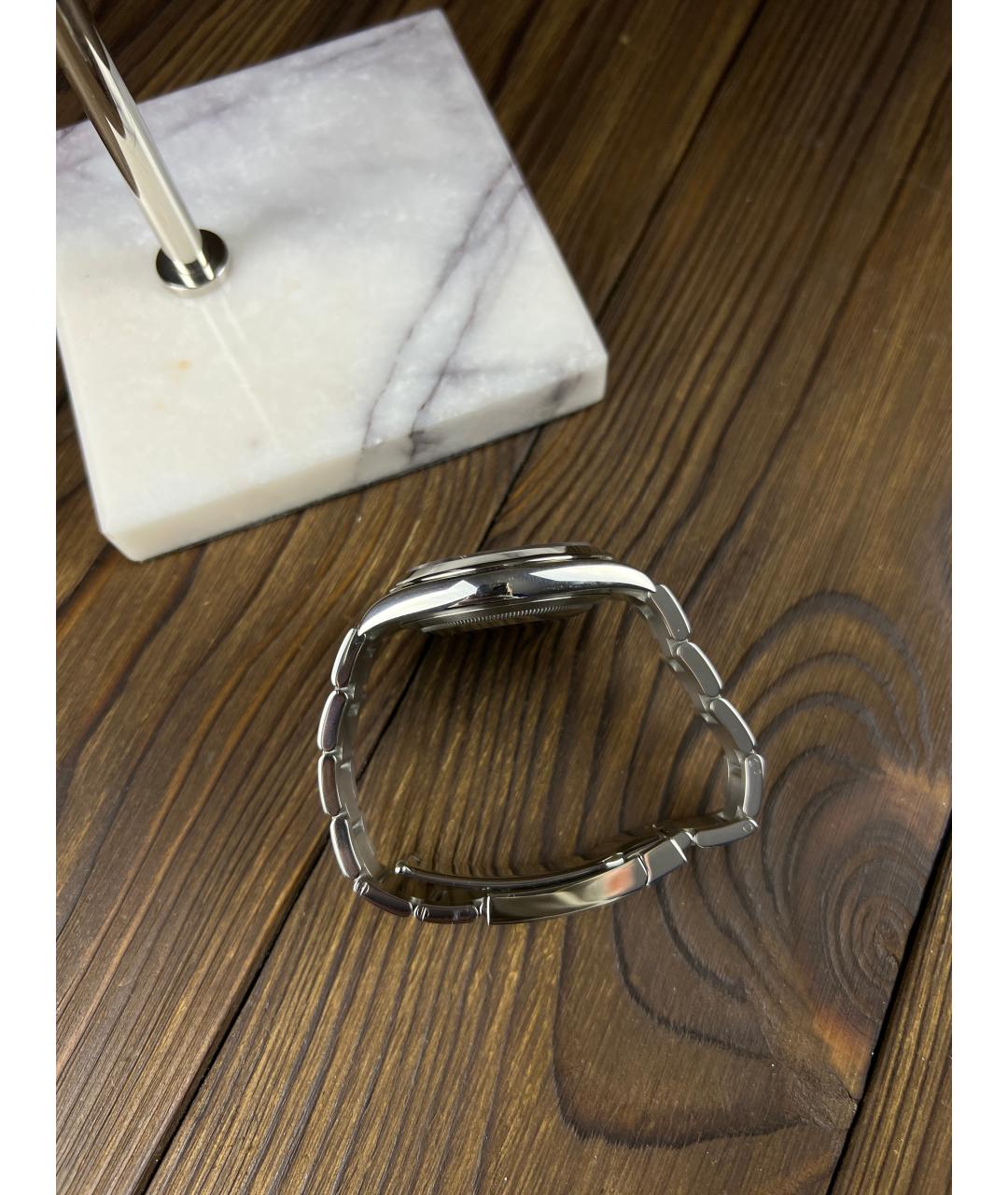 ROLEX Серебряные часы, фото 6
