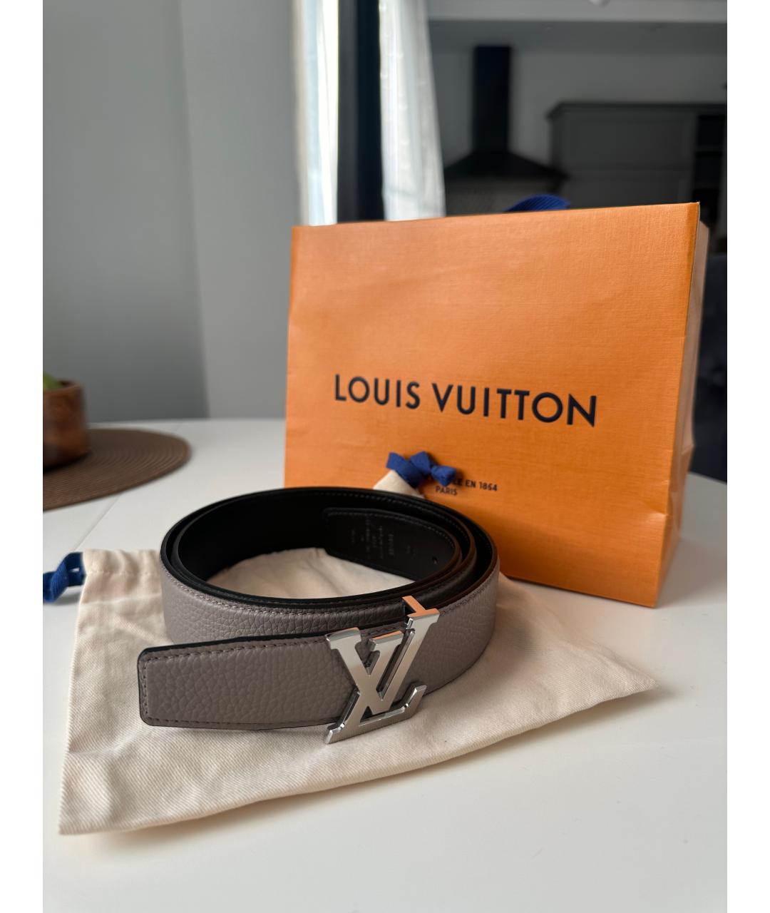LOUIS VUITTON Кожаный ремень, фото 2