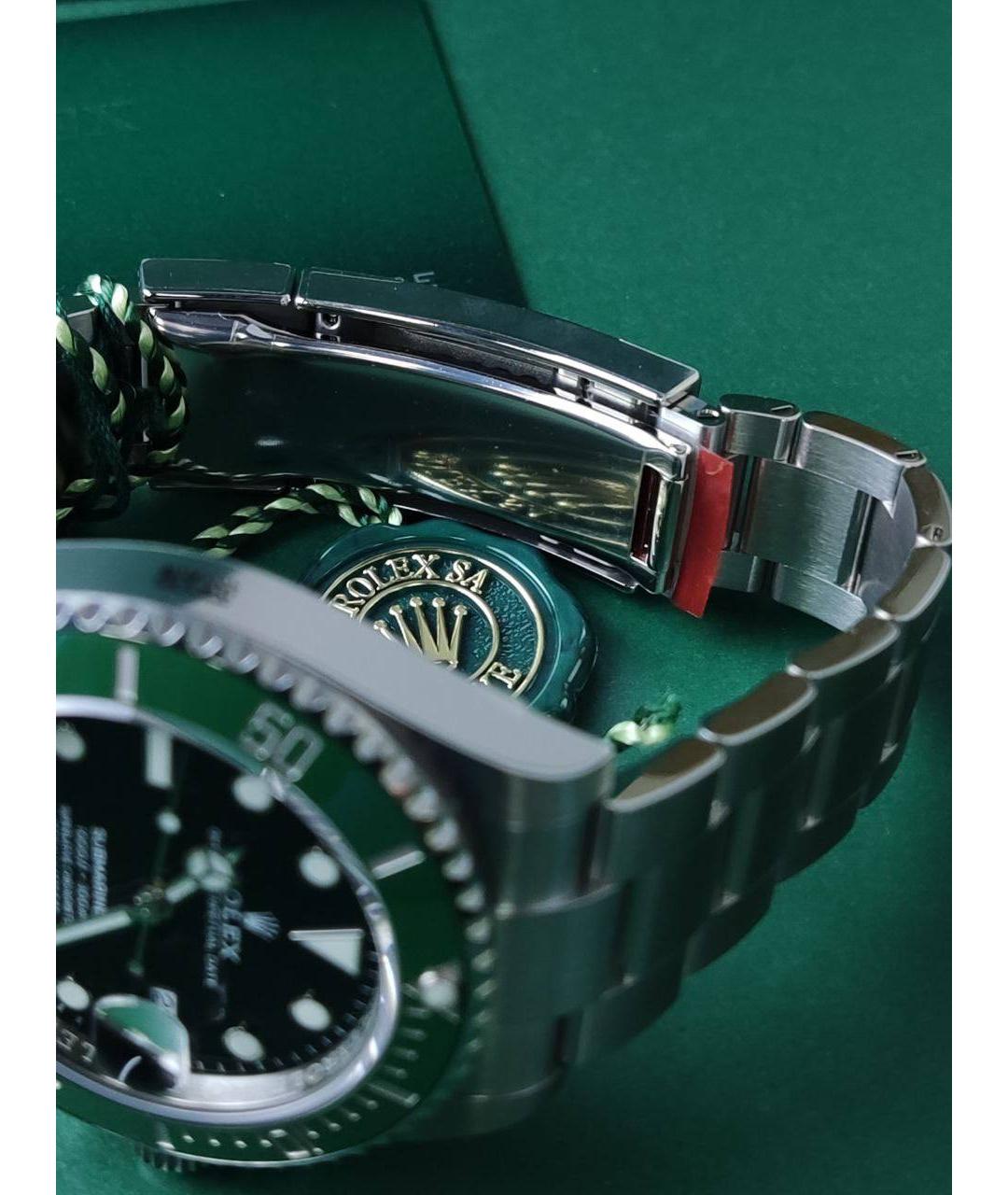 ROLEX Зеленые часы, фото 6