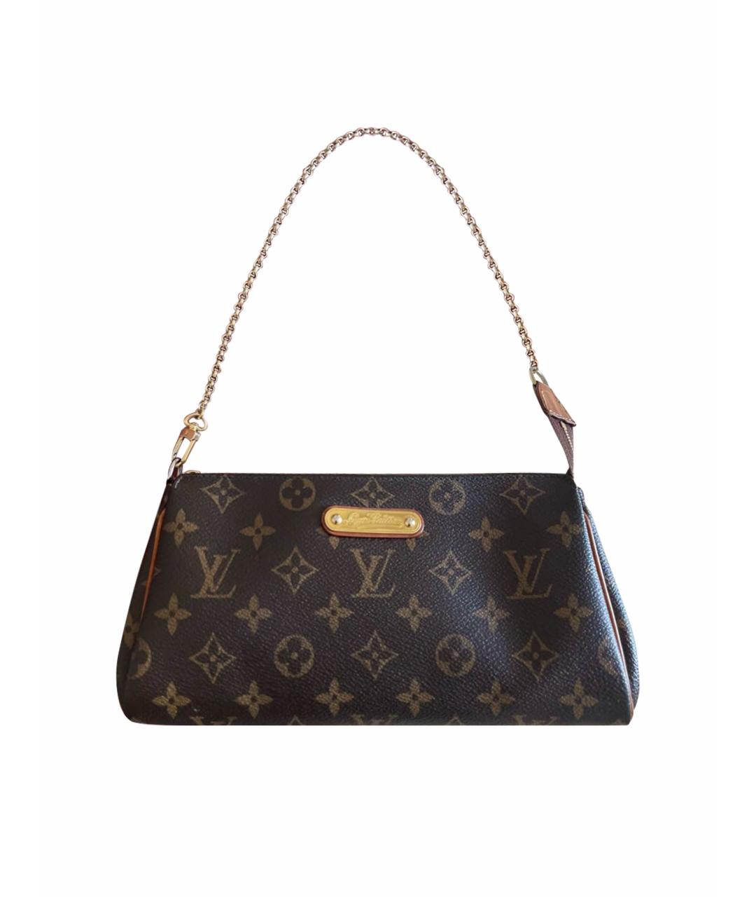 LOUIS VUITTON Коричневая сумка через плечо, фото 1