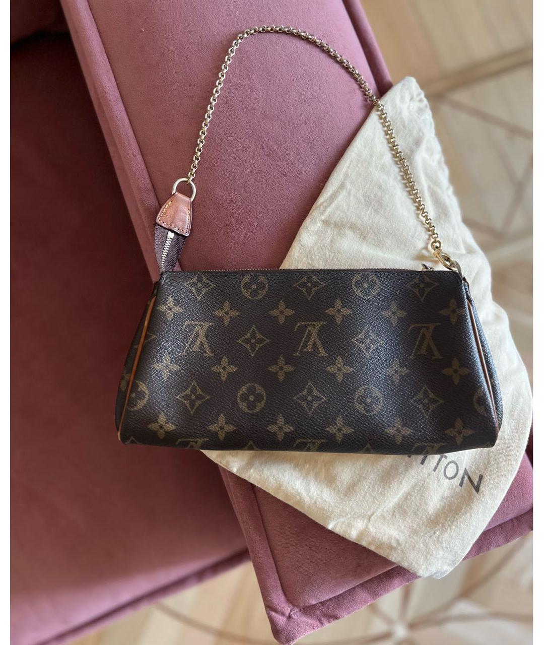 LOUIS VUITTON Коричневая сумка через плечо, фото 2