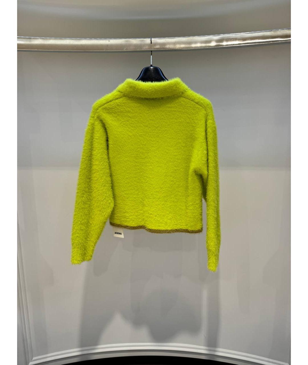 JACQUEMUS Желтый джемпер / свитер, фото 3