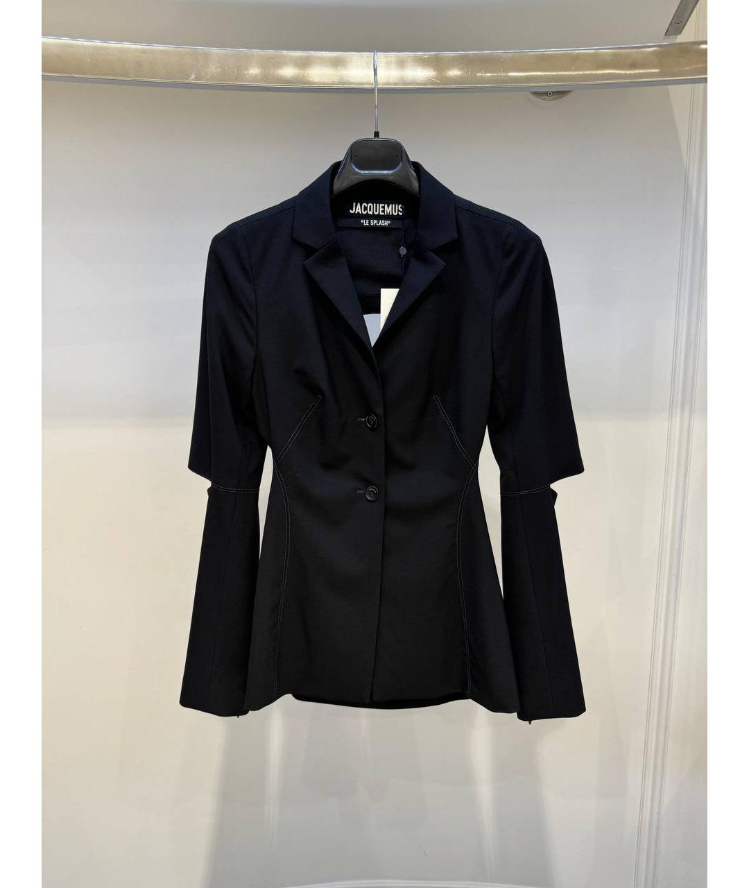 JACQUEMUS Черный жакет/пиджак, фото 2