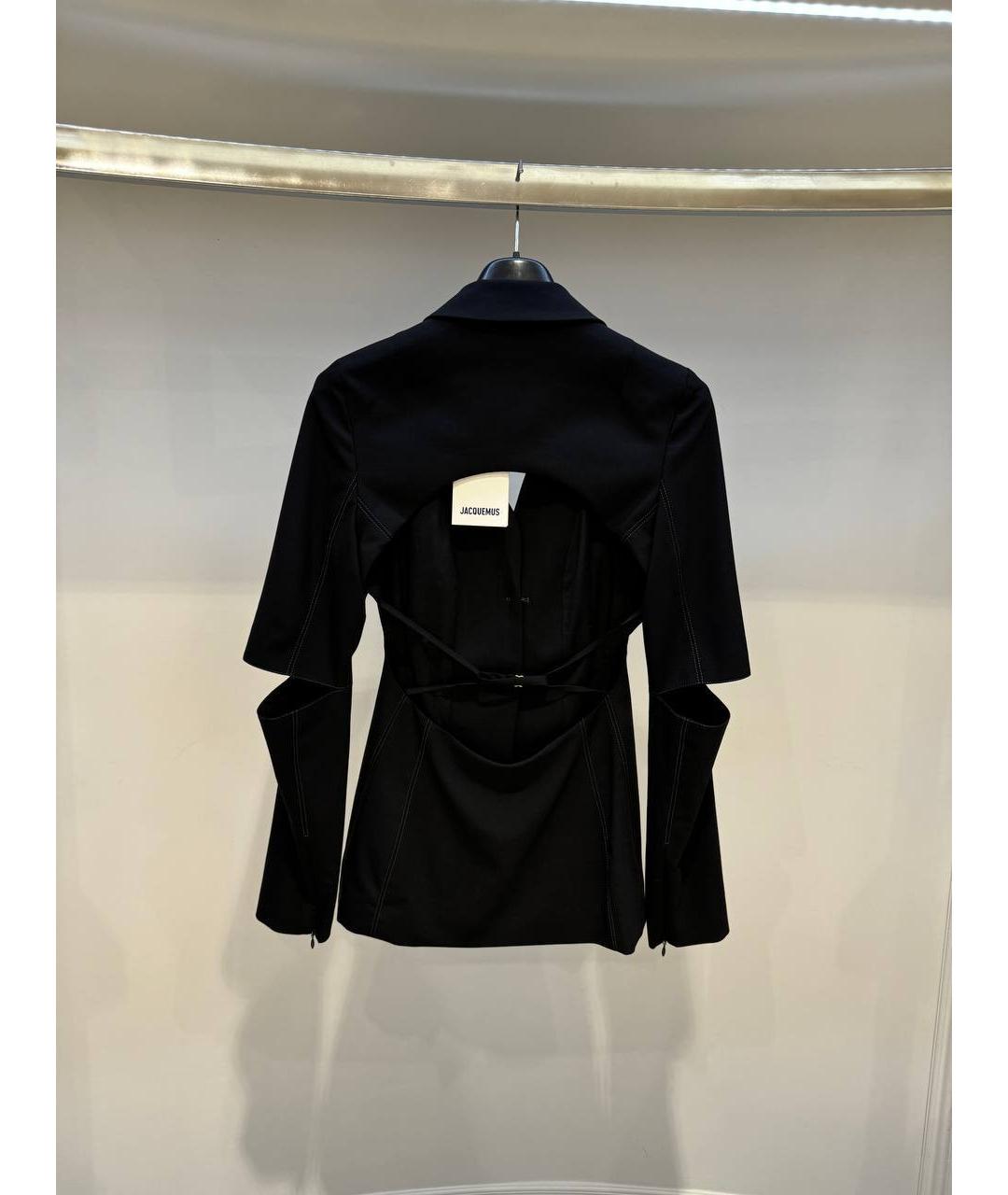 JACQUEMUS Черный жакет/пиджак, фото 3