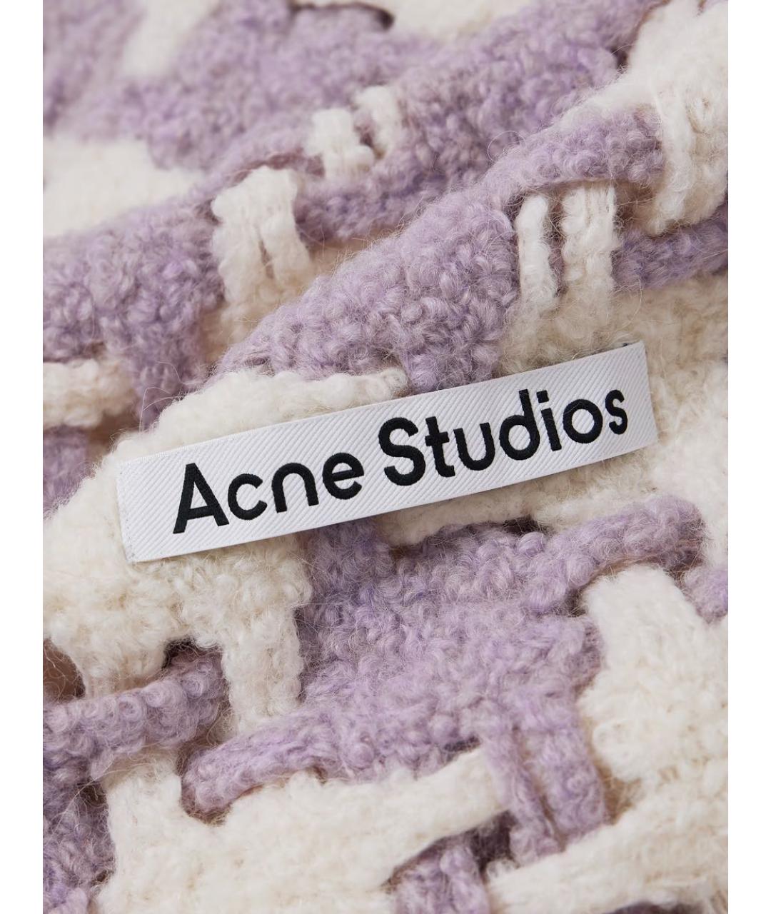 ACNE STUDIOS Шерстяной шарф, фото 3