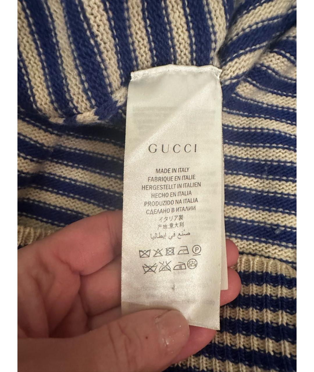 GUCCI Шерстяной кардиган, фото 3