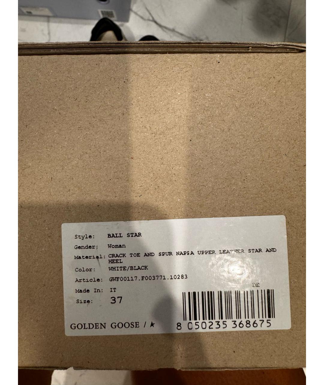 GOLDEN GOOSE DELUXE BRAND Кожаные кеды, фото 5