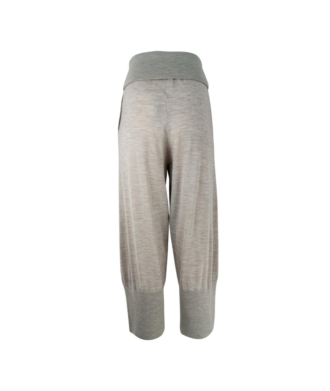 STELLA MCCARTNEY Бежевые шерстяные кюлоты, фото 7