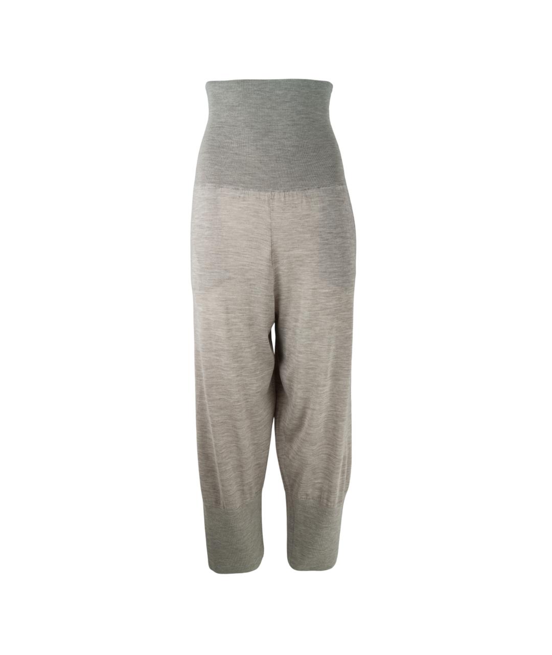 STELLA MCCARTNEY Бежевые шерстяные кюлоты, фото 4