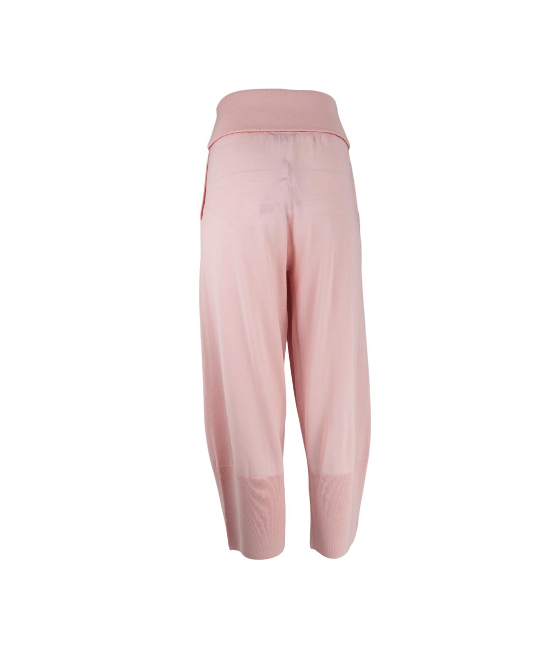 STELLA MCCARTNEY Розовые шерстяные кюлоты, фото 6