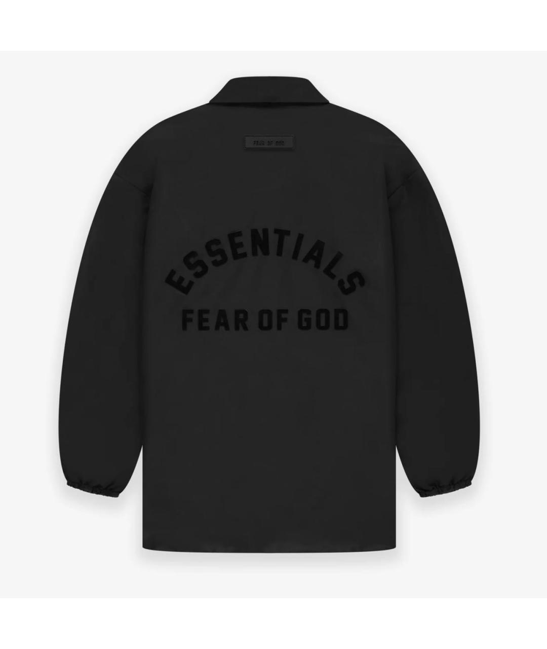 FEAR OF GOD ESSENTIALS Черная куртка, фото 2