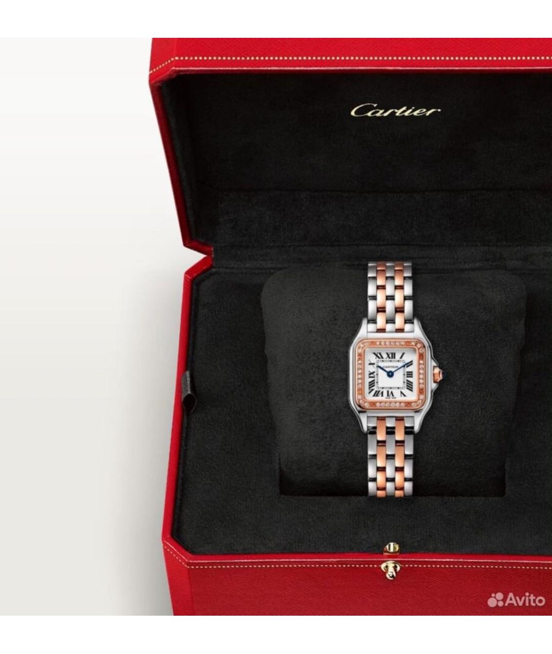 CARTIER Золотые часы из розового золота, фото 3