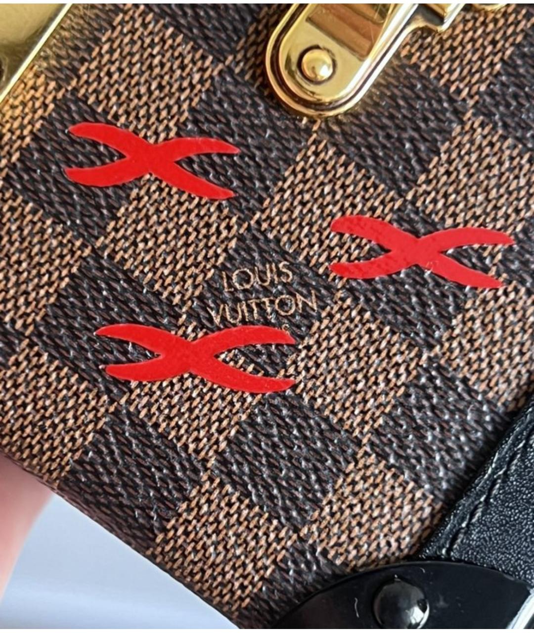 LOUIS VUITTON Коричневая сумка через плечо, фото 7