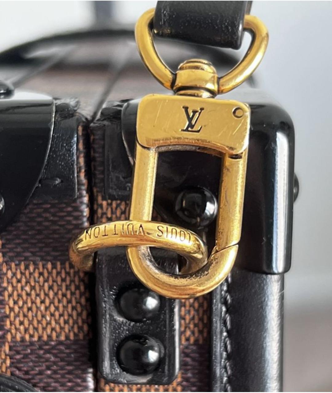 LOUIS VUITTON Коричневая сумка через плечо, фото 5