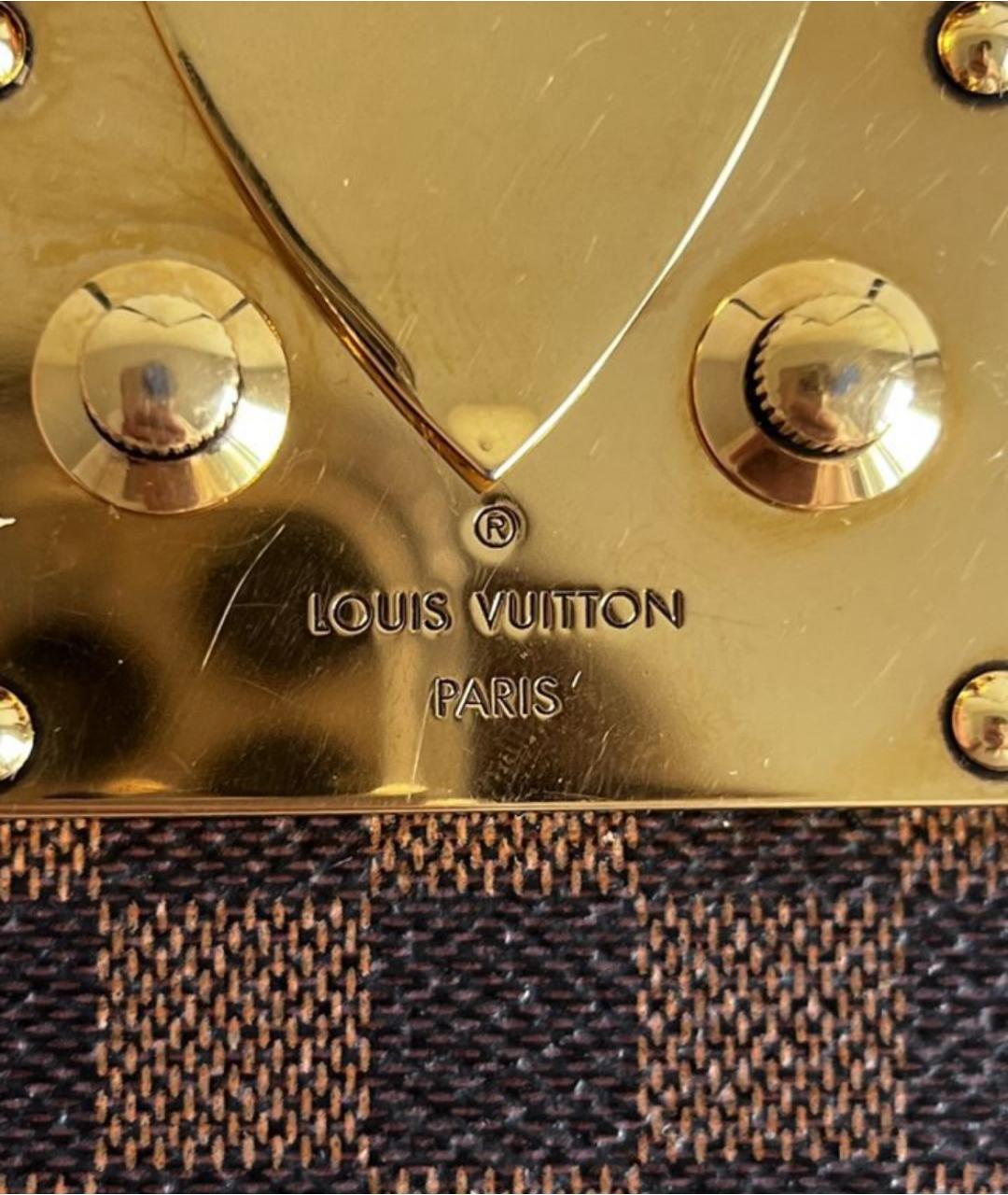 LOUIS VUITTON Коричневая сумка через плечо, фото 4