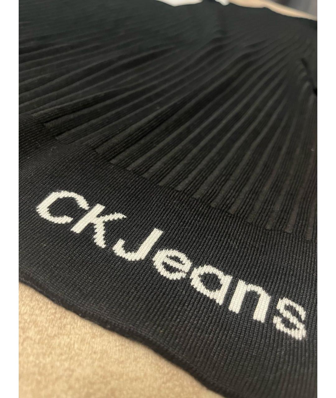 CALVIN KLEIN JEANS Черный джемпер / свитер, фото 4