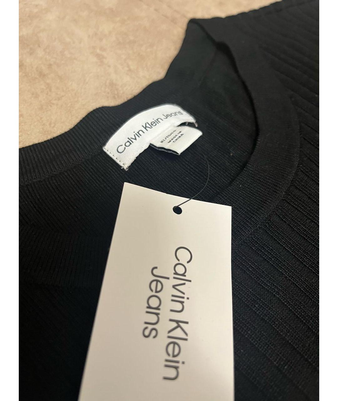 CALVIN KLEIN JEANS Черный джемпер / свитер, фото 6