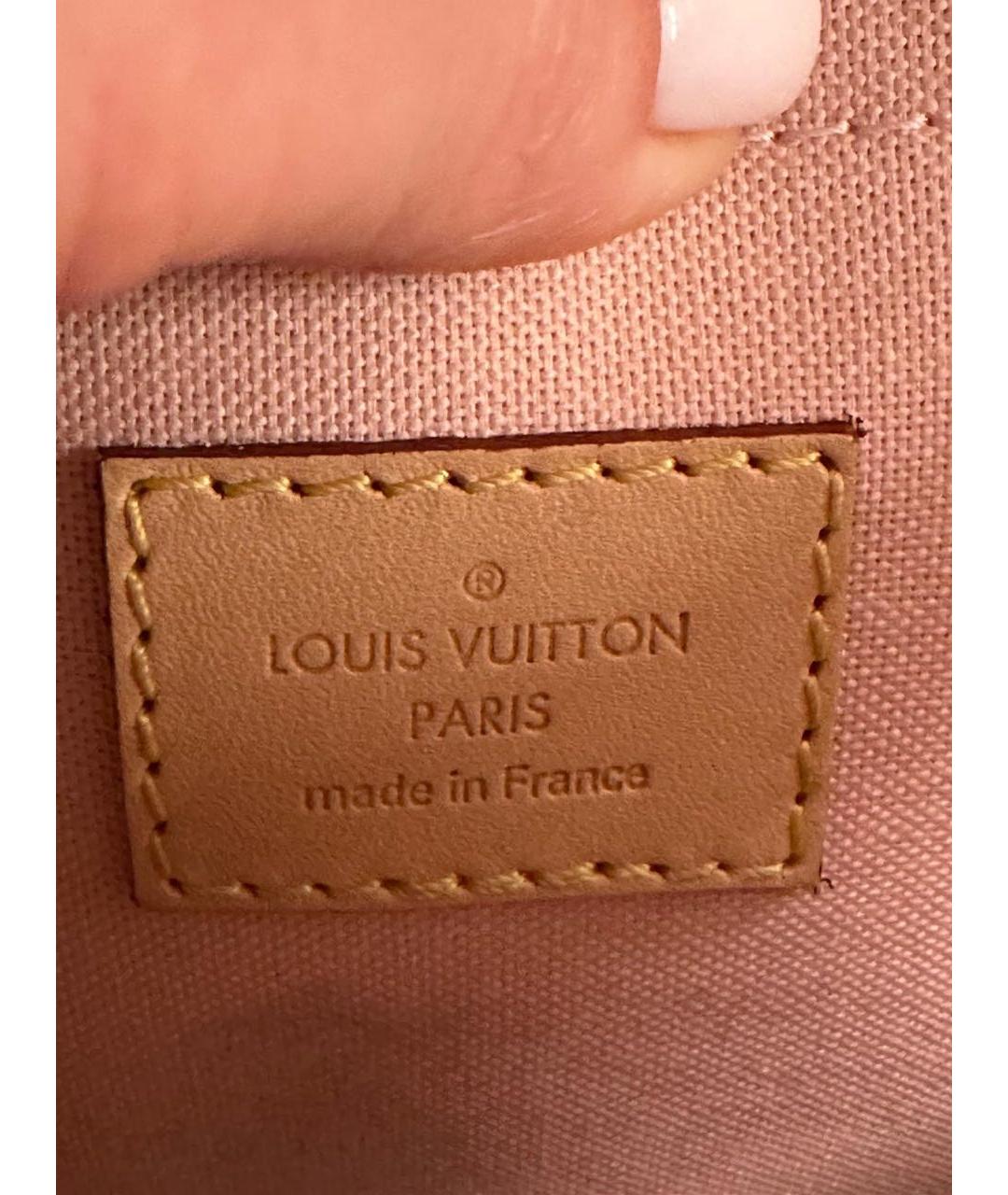 LOUIS VUITTON Белая сумка с короткими ручками, фото 7