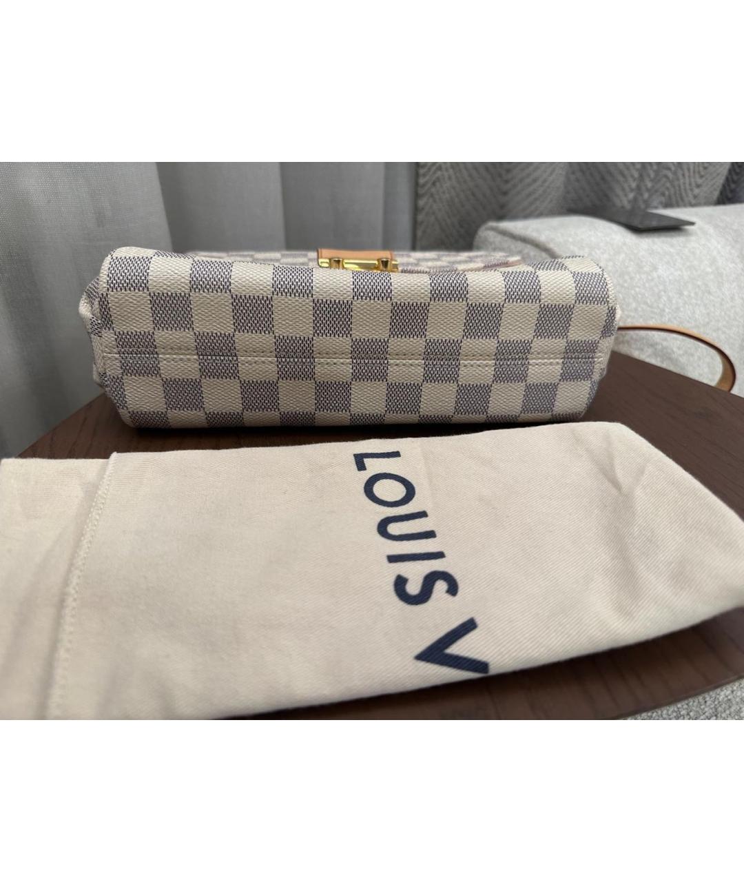 LOUIS VUITTON Белая сумка с короткими ручками, фото 8