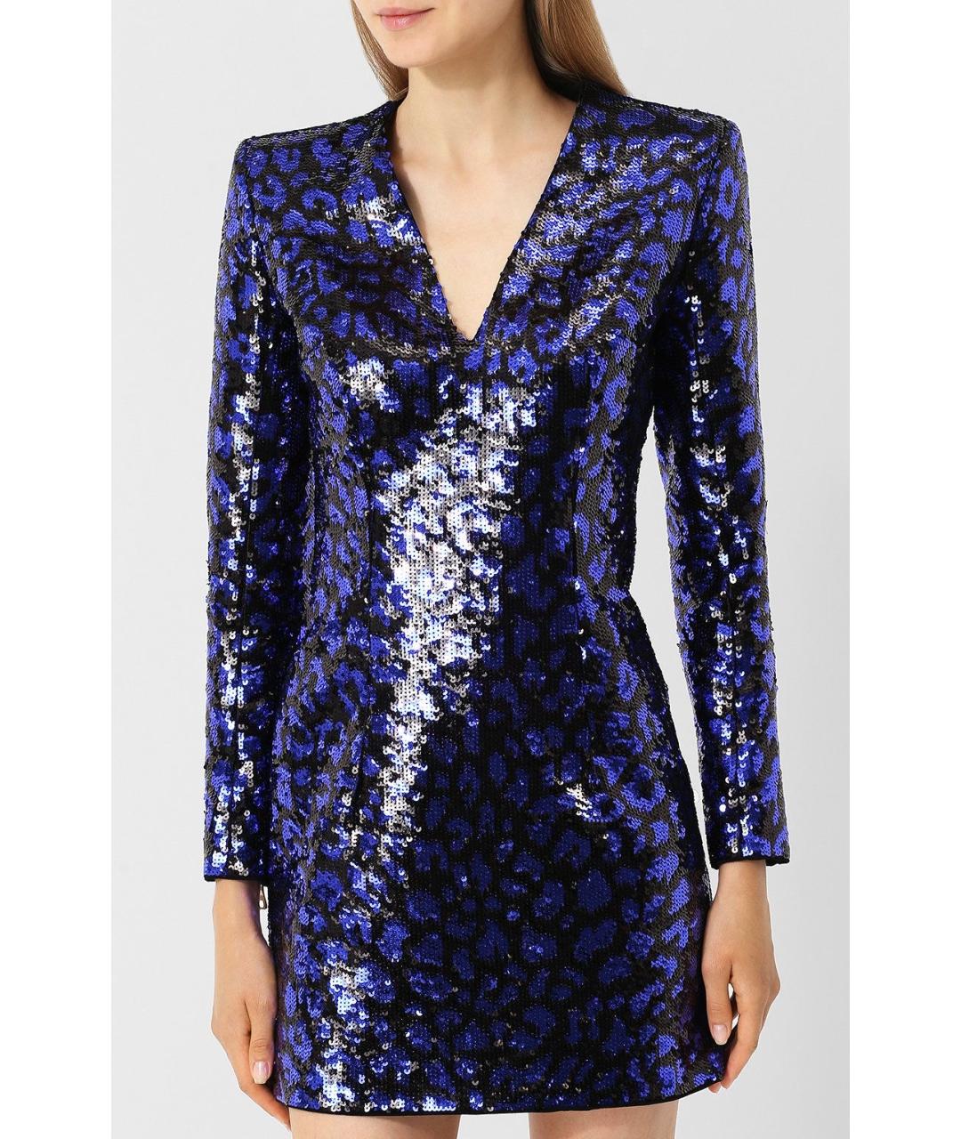 BALMAIN Мульти коктейльное платье, фото 2