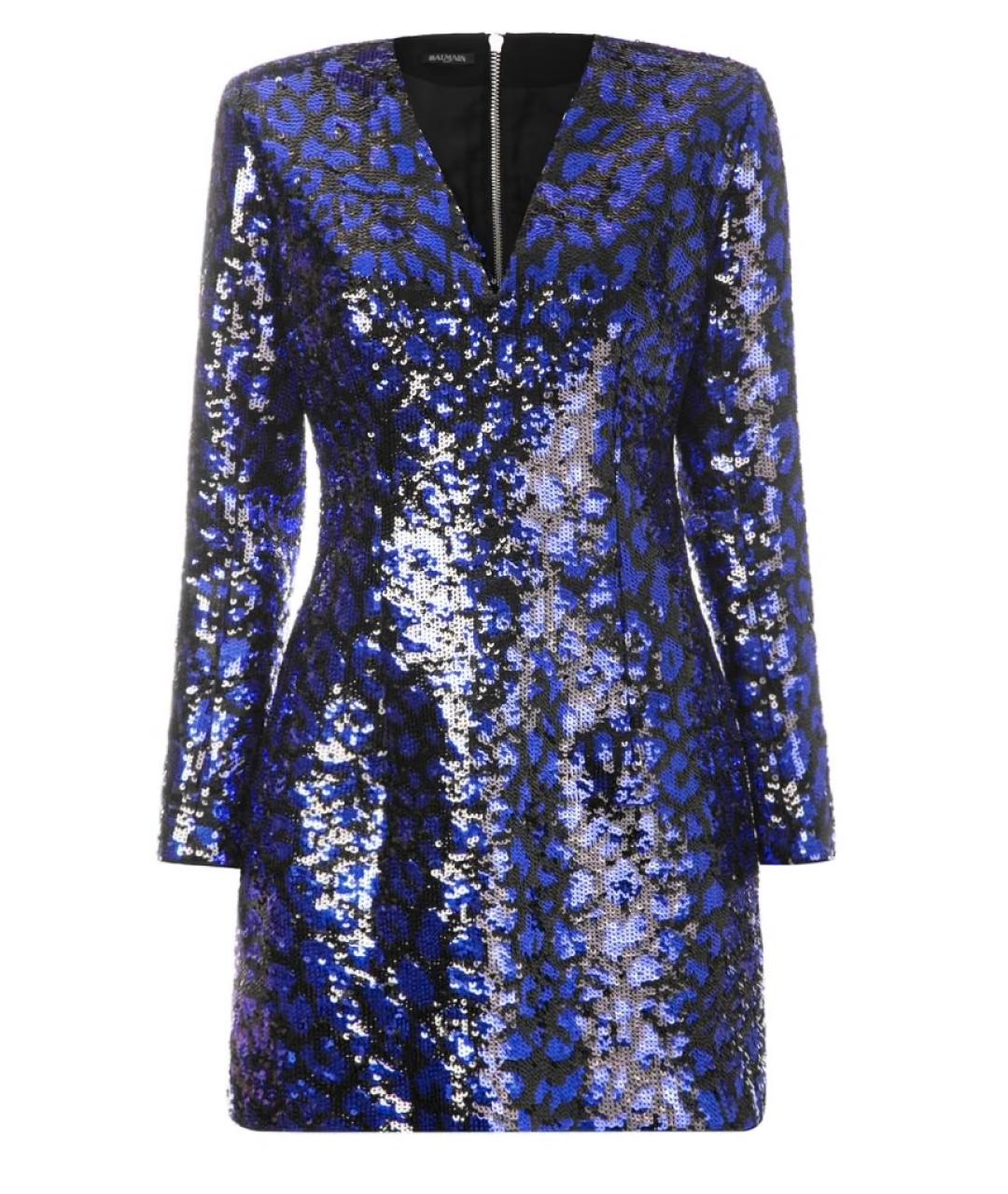 BALMAIN Мульти коктейльное платье, фото 6