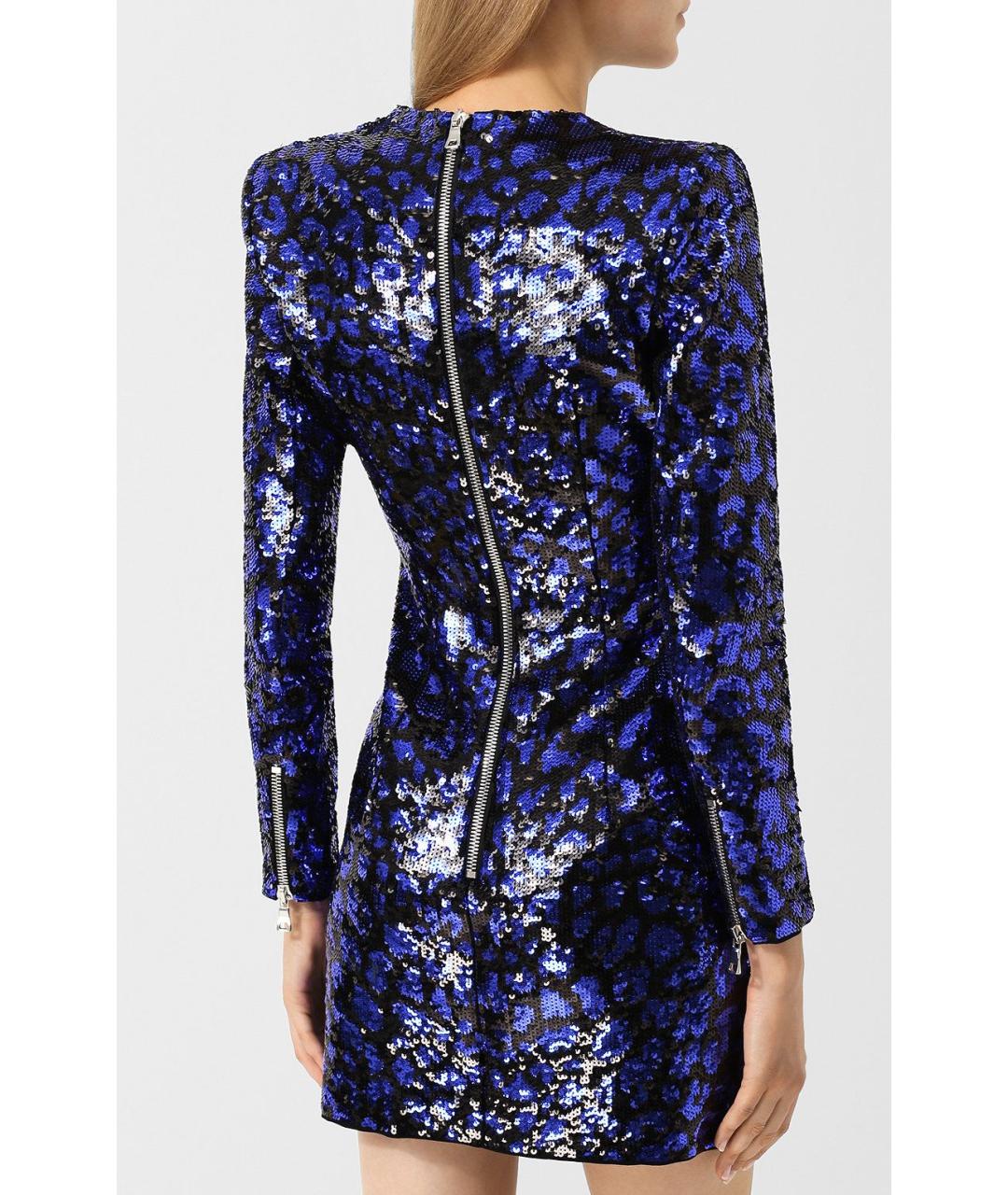 BALMAIN Мульти коктейльное платье, фото 3