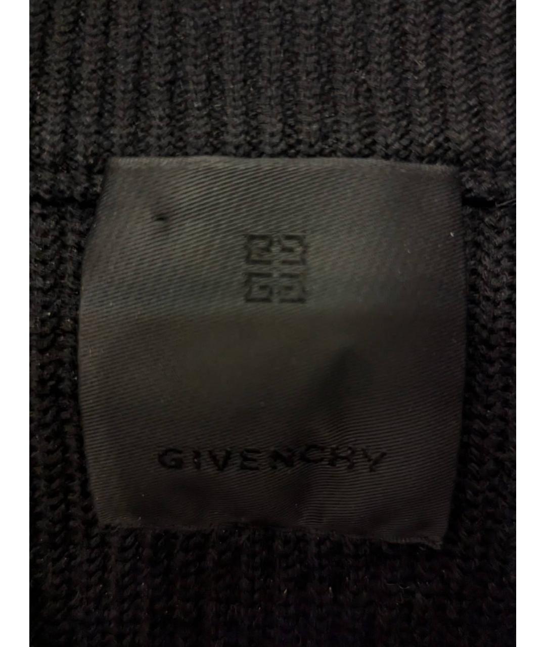 GIVENCHY Черный шерстяной джемпер / свитер, фото 3