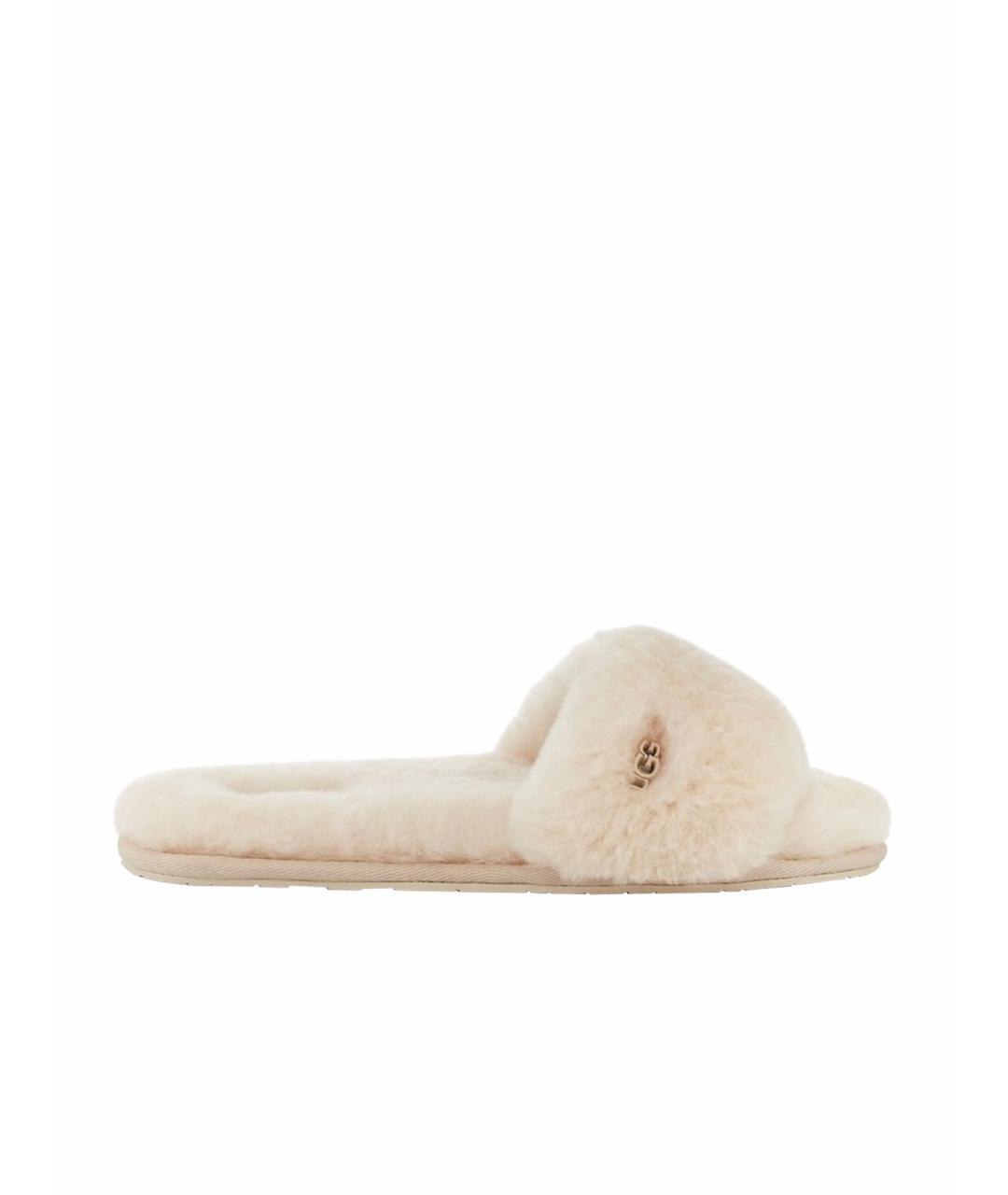 UGG AUSTRALIA Белые мюли, фото 1