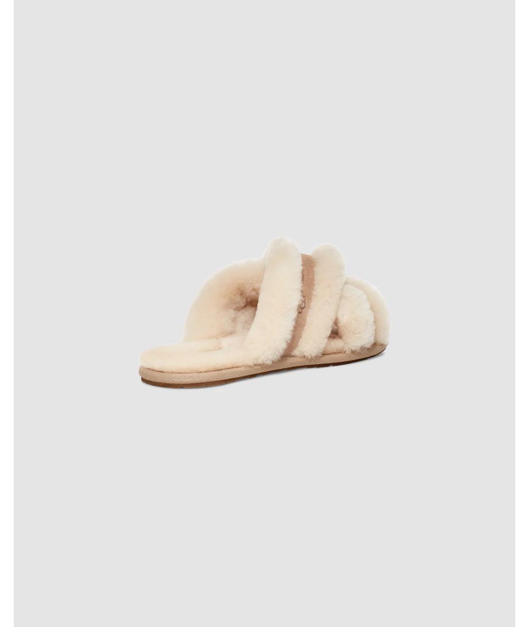 UGG AUSTRALIA Бежевые мюли, фото 4