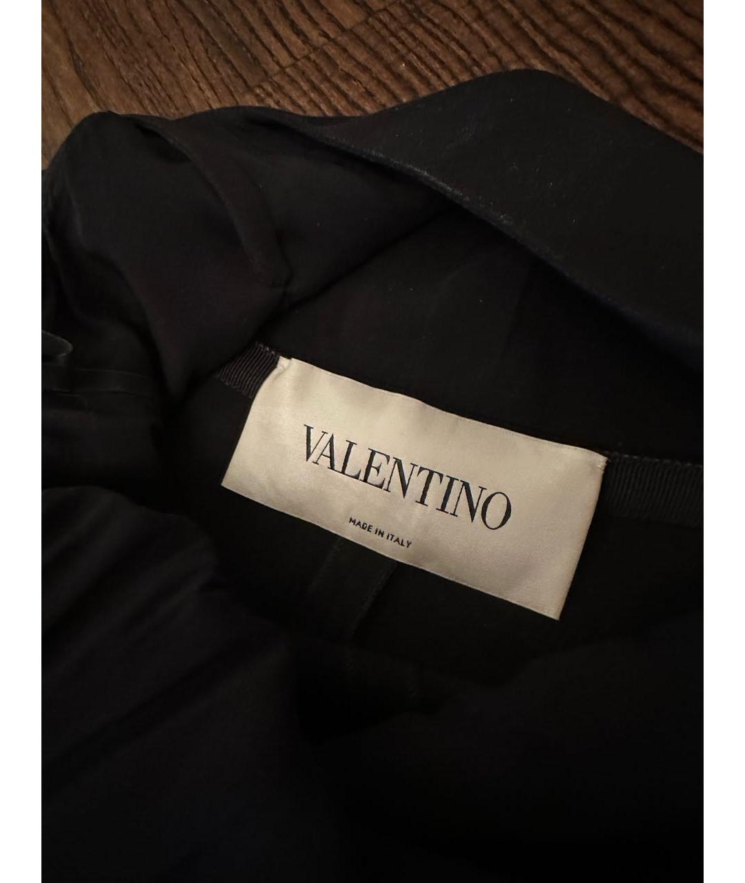 VALENTINO Черный шелковый комбинезон, фото 6