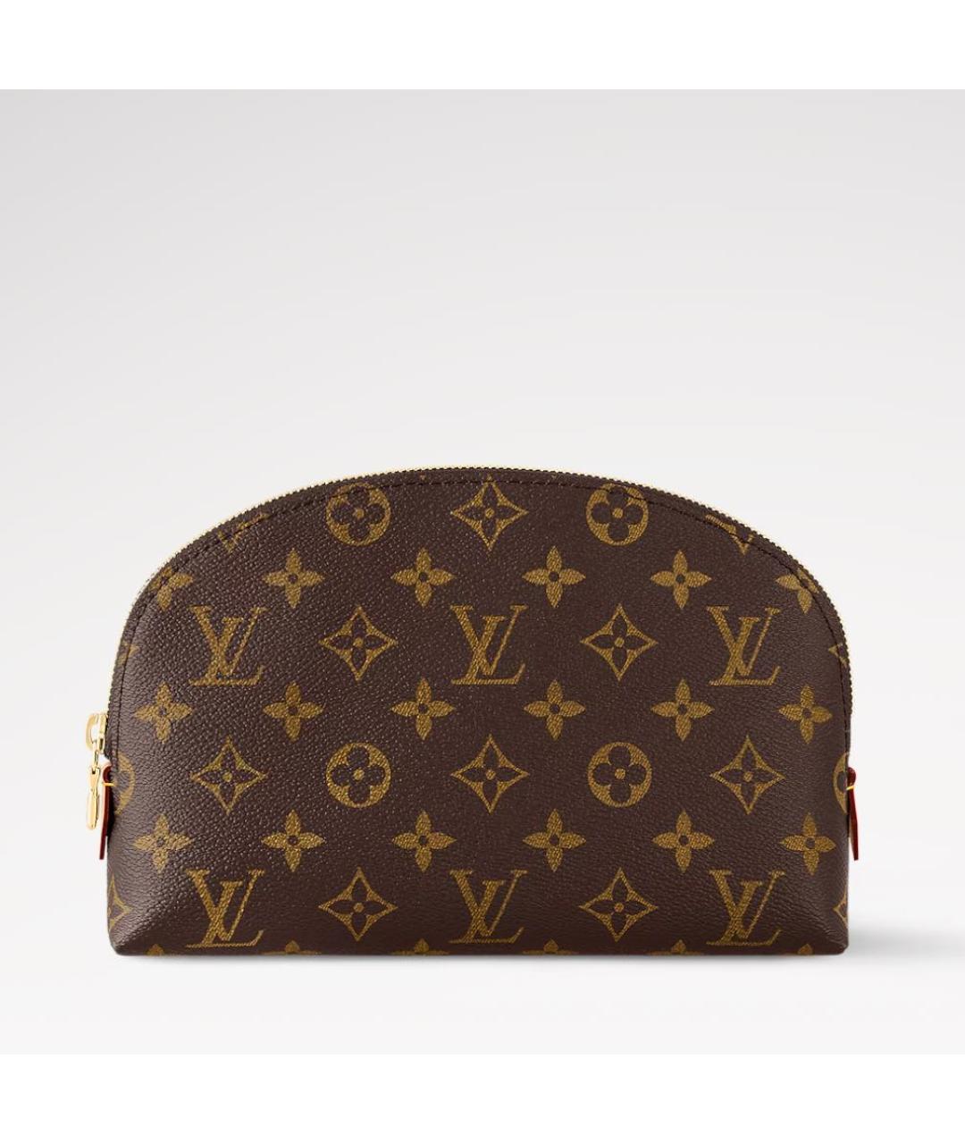 LOUIS VUITTON Коричневая косметичка, фото 2