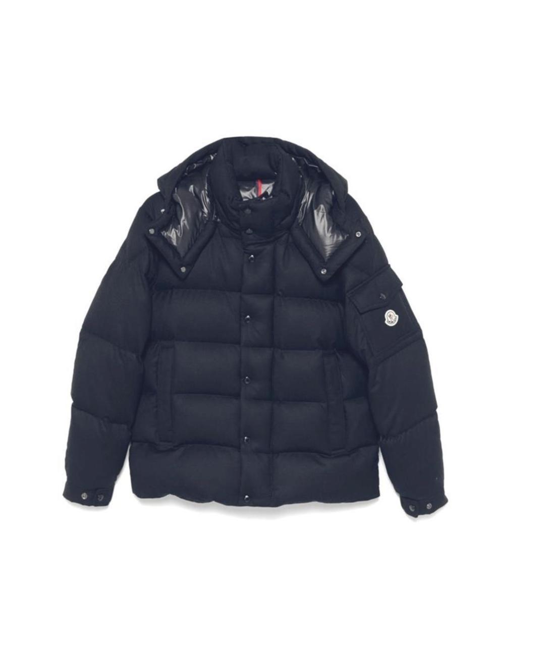 MONCLER Синяя шерстяная куртка, фото 6