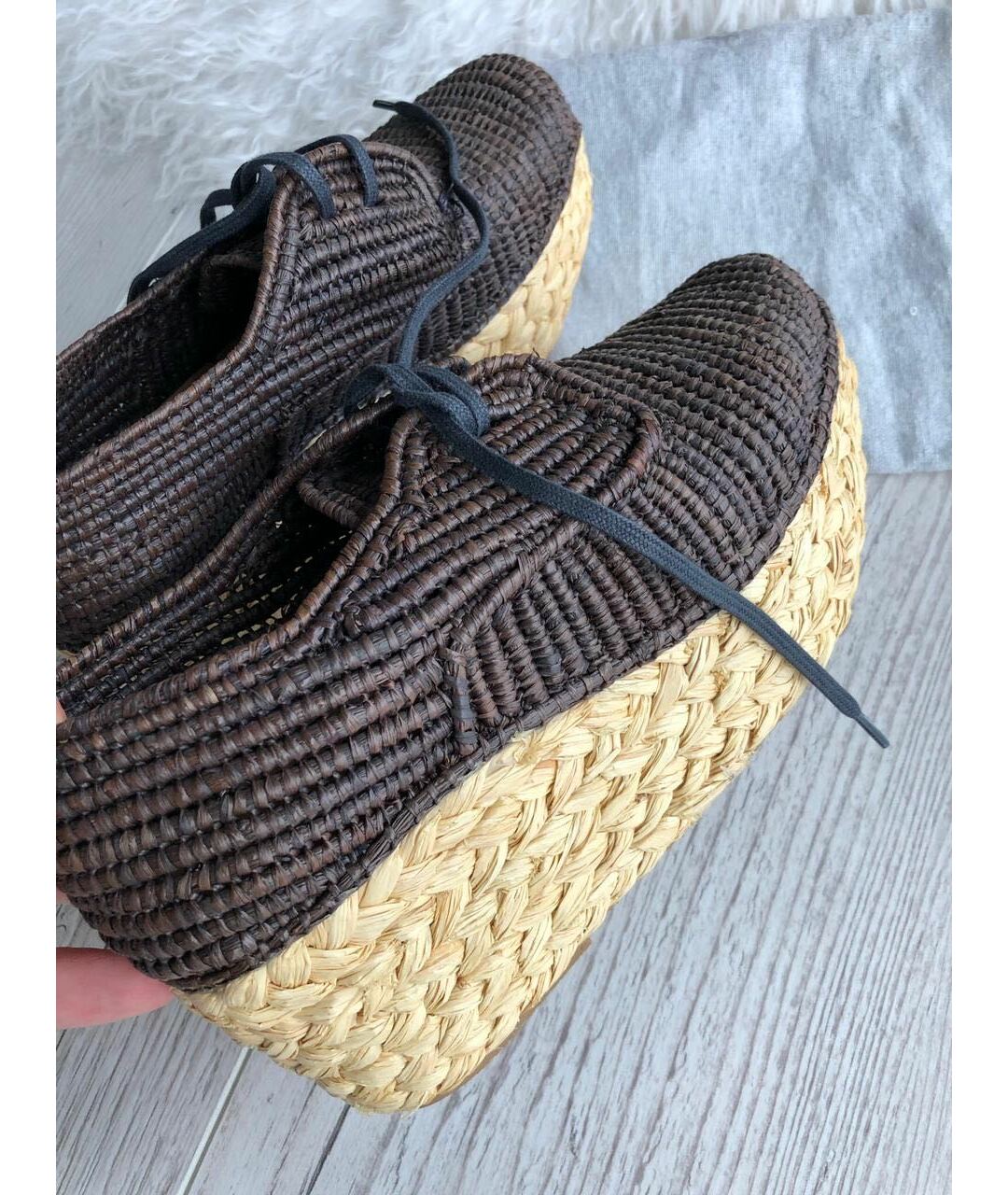 CARVEN Коричневые эспадрильи, фото 8