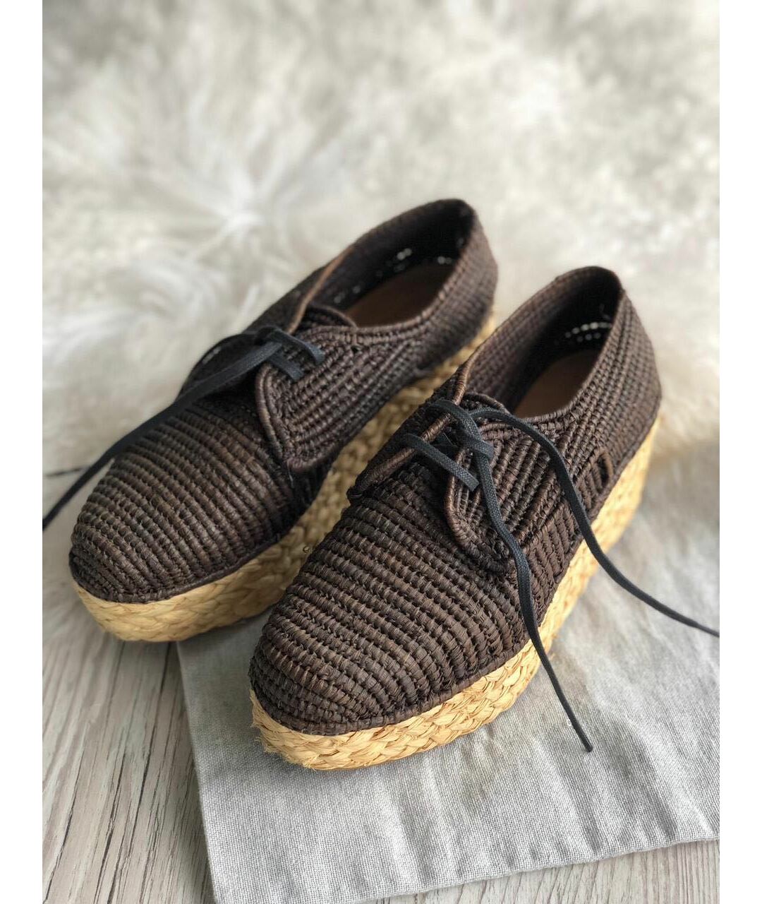 CARVEN Коричневые эспадрильи, фото 3