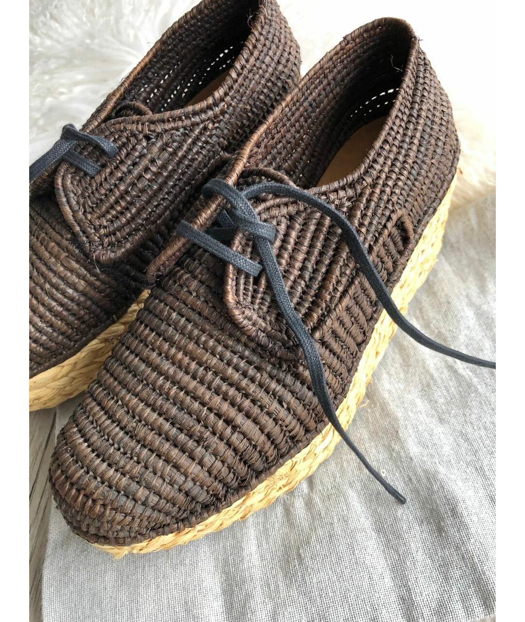 CARVEN Коричневые эспадрильи, фото 4