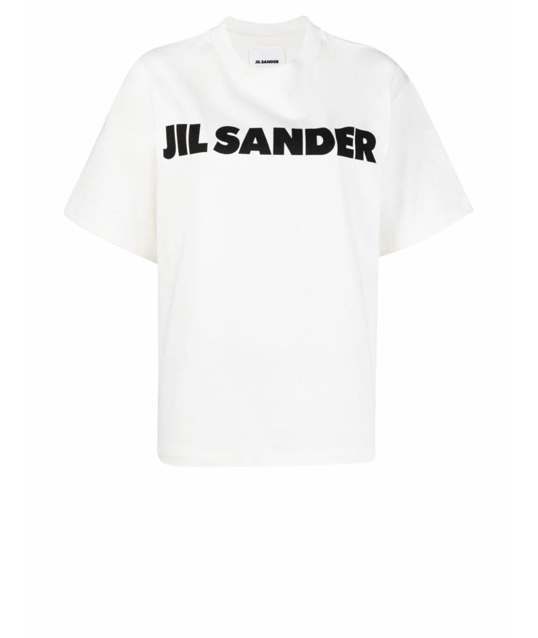 JIL SANDER Белая футболка, фото 1