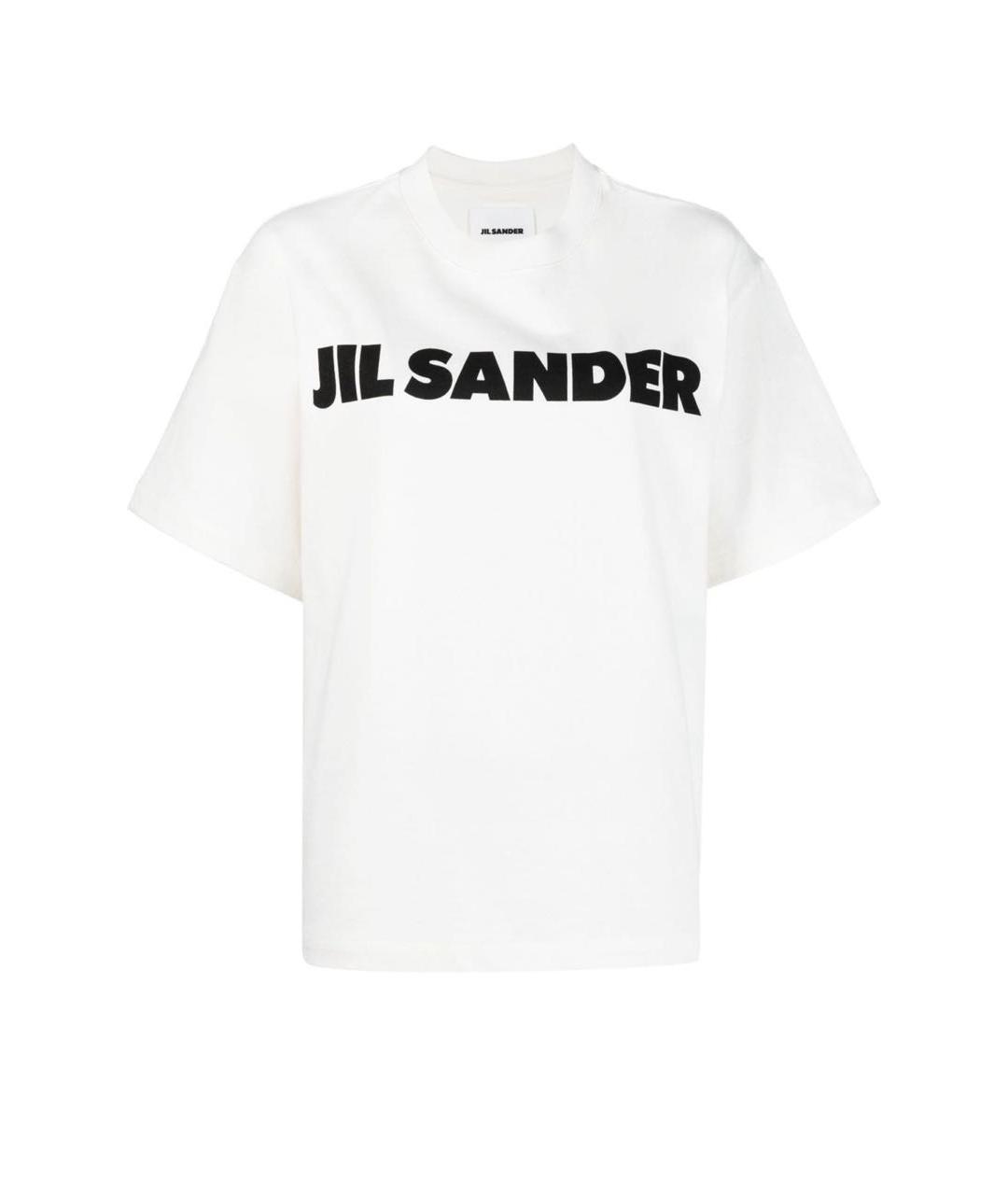 JIL SANDER Белая футболка, фото 8