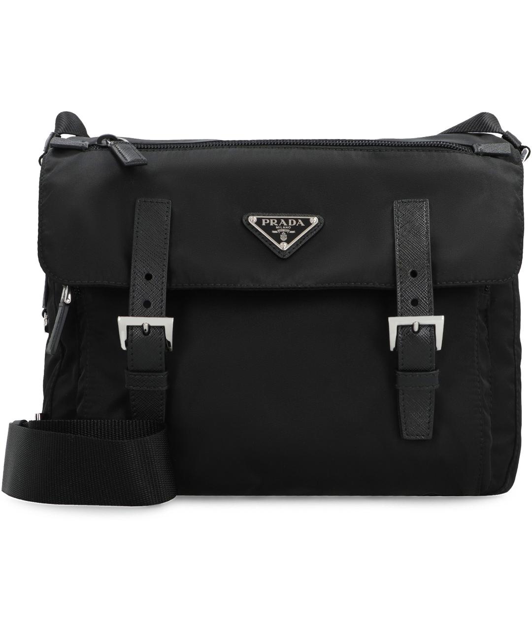 PRADA Черная сумка через плечо, фото 2