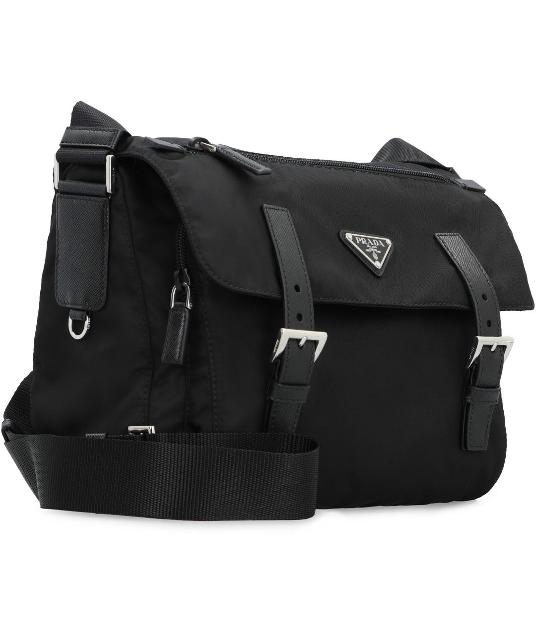 PRADA Черная сумка через плечо, фото 3