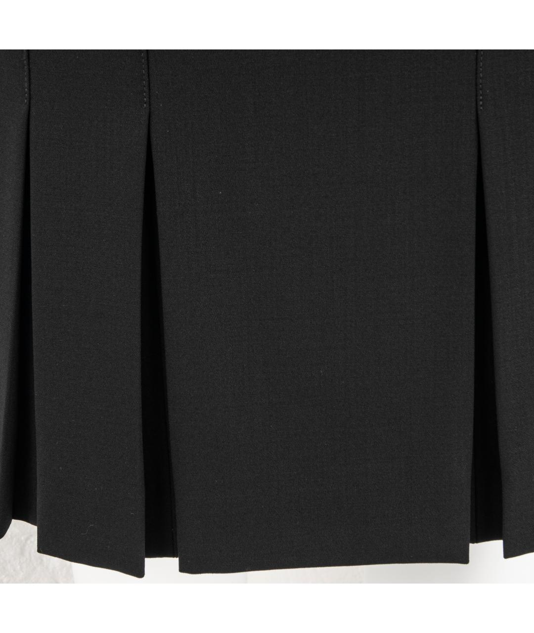 MICHAEL KORS Черная шерстяная юбка миди, фото 2