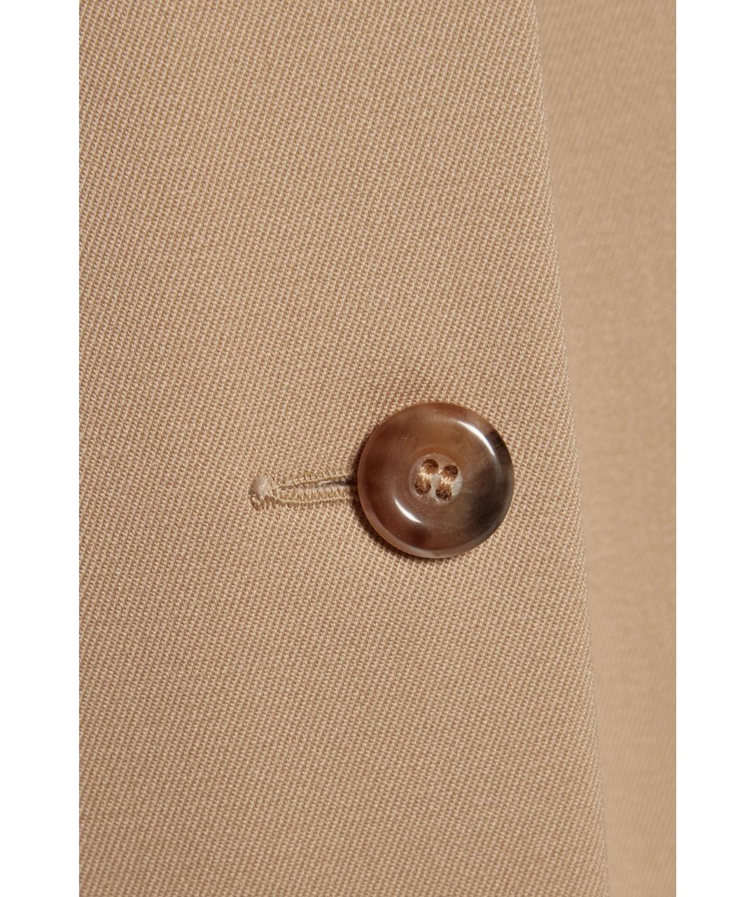 MICHAEL KORS Бежевая шерстяная юбка миди, фото 2