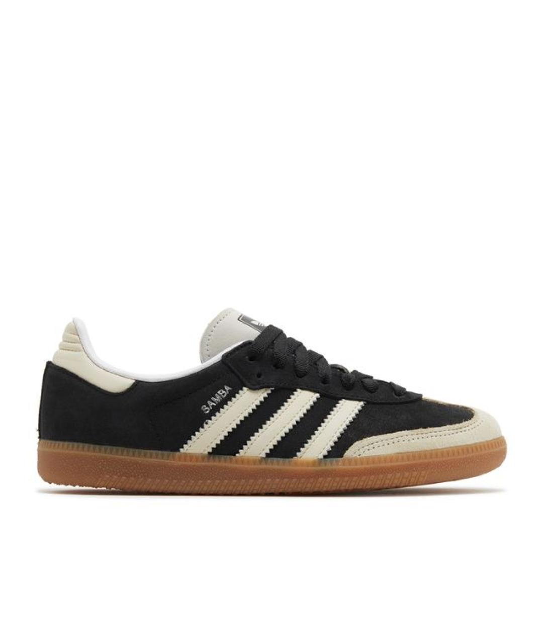 ADIDAS Черные замшевые кроссовки, фото 6