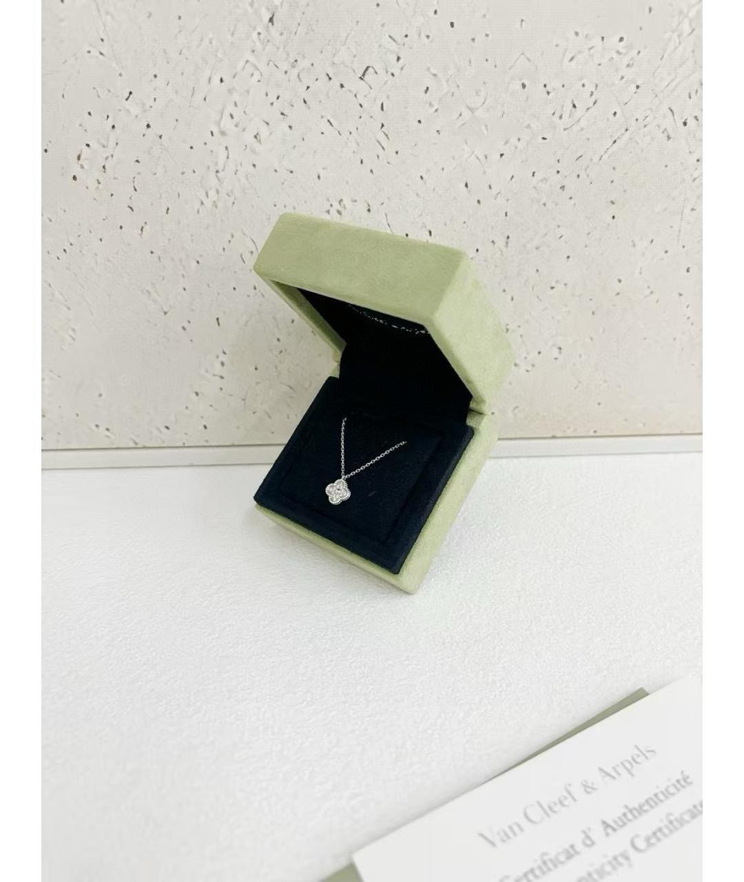 VAN CLEEF & ARPELS Белая подвеска из белого золота, фото 3