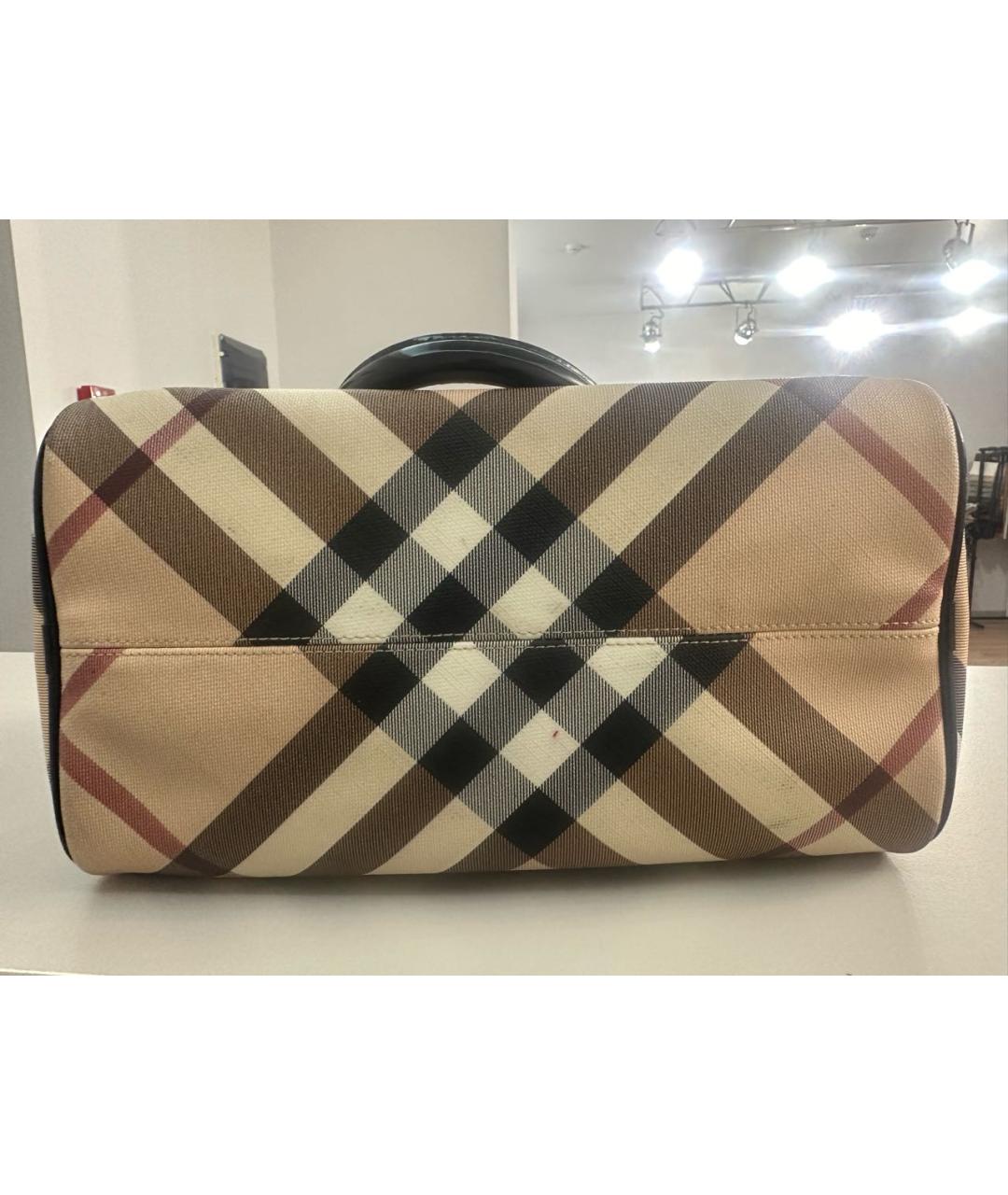 BURBERRY Мульти сумка с короткими ручками из искусственной кожи, фото 3