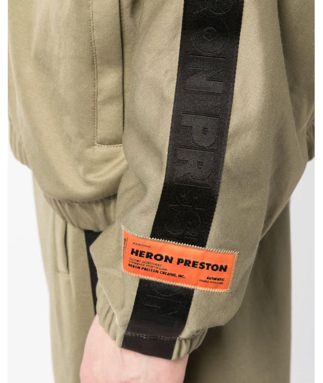 HERON PRESTON Хаки полиэстеровая куртка, фото 5