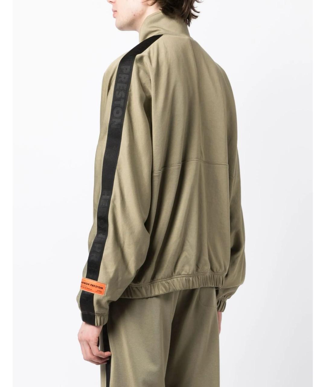 HERON PRESTON Хаки полиэстеровая куртка, фото 4