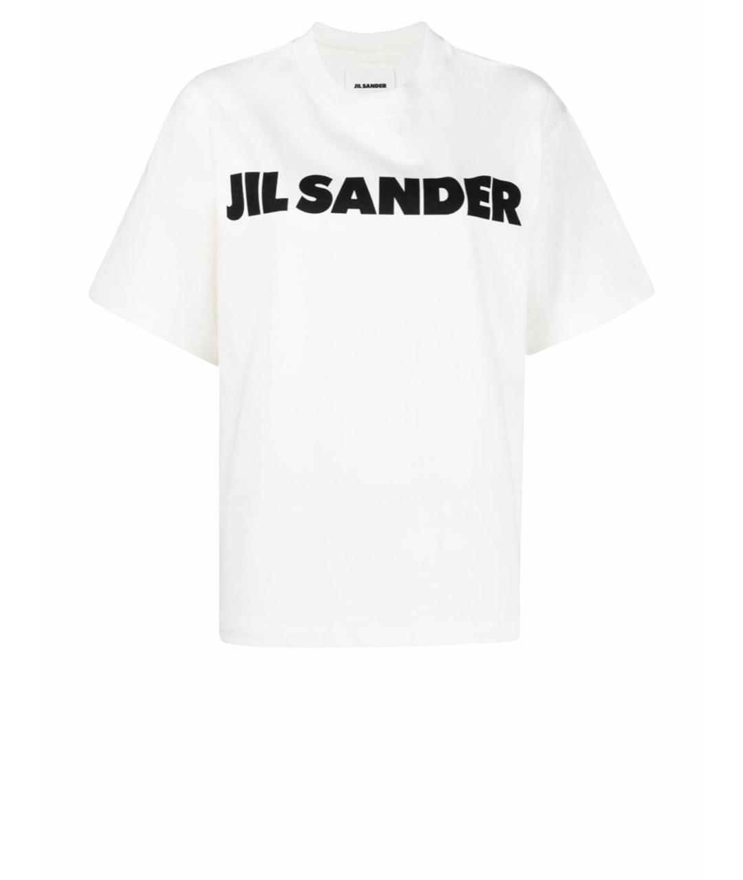 JIL SANDER Бежевая футболка, фото 5